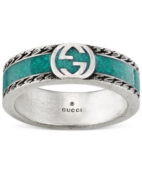 gucci turquoise ring|gucci rings for men.